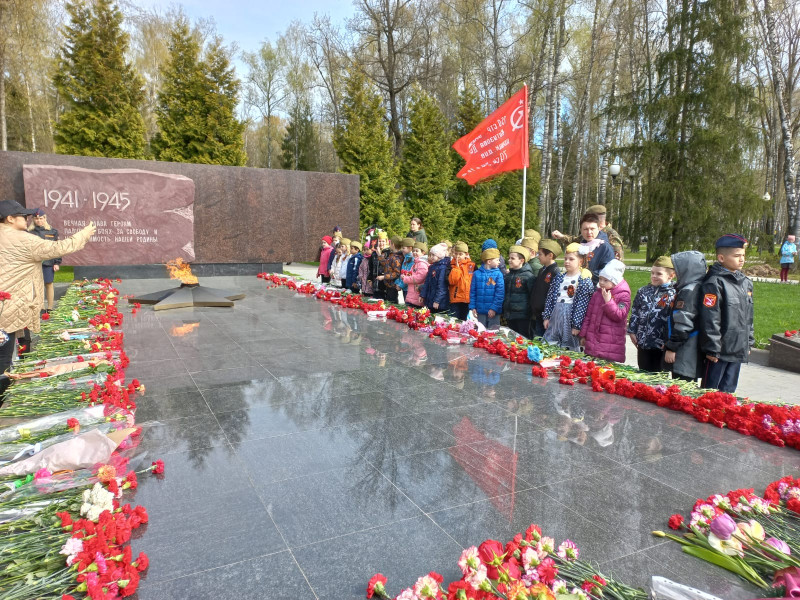 День Победы в нашей школе.